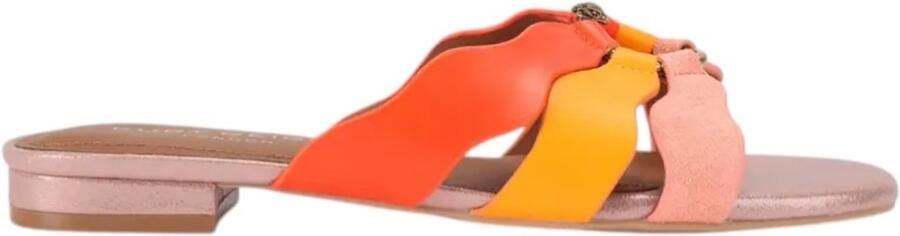 Kurt Geiger Dames Slipper Roze 5595257129 57 Sun Wave