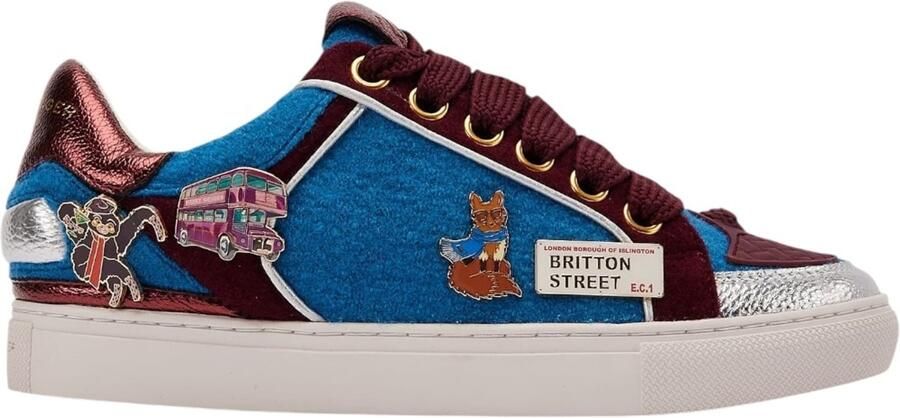 Kurt Geiger Dames Sneakers Blauw 6148780609 Southbank