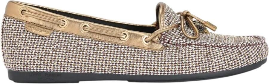 KURT GEIGER LONDON Mocassins Dames Eagle Moccasin Maat: 36 Materiaal: Textiel Kleur: Beige - Foto 2