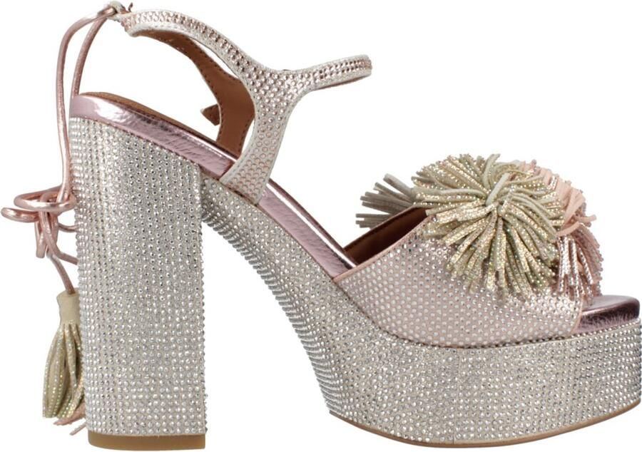 Kurt Geiger London POM TIE PLATFORM Roze