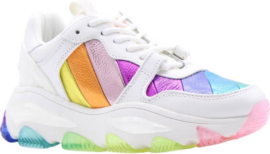 Kurt Geiger Londen Kurt Geiger London Lettie Eagle Lage sneakers Leren Sneaker Dames Multi - Foto 4