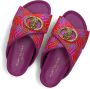 Kurt Geiger London Chelsea Cross Strap Slippers Dames Multi - Thumbnail 7