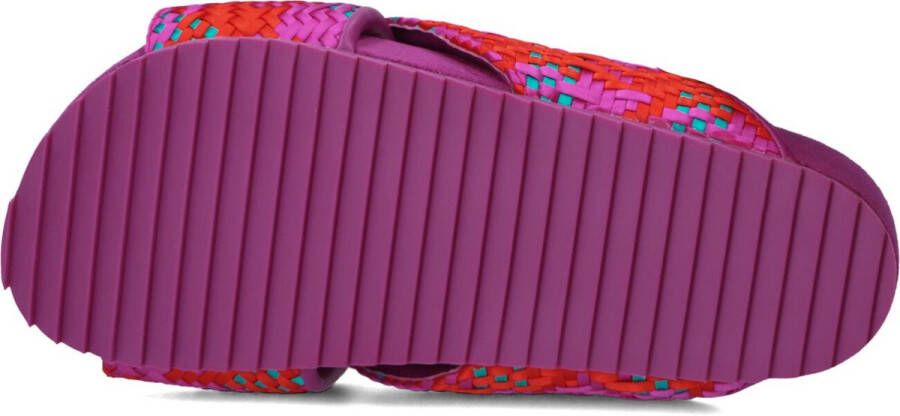 Kurt Geiger London Chelsea Cross Strap Slippers Dames Roze
