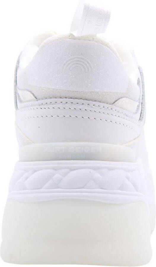 KURT GEIGER LONDON Lage Sneakers Dames Kensington Pump Sneaker Maat: 39 Materiaal: Leer Kleur: Wit - Foto 3