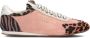 Kurt Geiger London Kensington Runner Sneakers Leren Sneaker Dames Oranje - Thumbnail 1