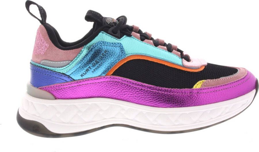Kurt Geiger London Kensington Sneaker Lage sneakers Leren Sneaker Dames Multi