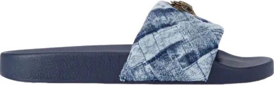 Kurt Geiger London Kurt Geiger Meena Eagle Slides Denim
