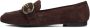 Kurt Geiger London Mayfair Loafer Loafers Instappers Dames Bruin - Thumbnail 2