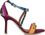 Kurt Geiger London Mini Bow Eyelet Sandalen Dames Multi - Thumbnail 2