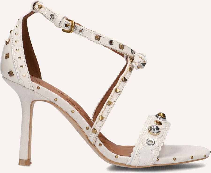 Kurt Geiger London Mini Bow Eyelet Sandalen Dames Wit