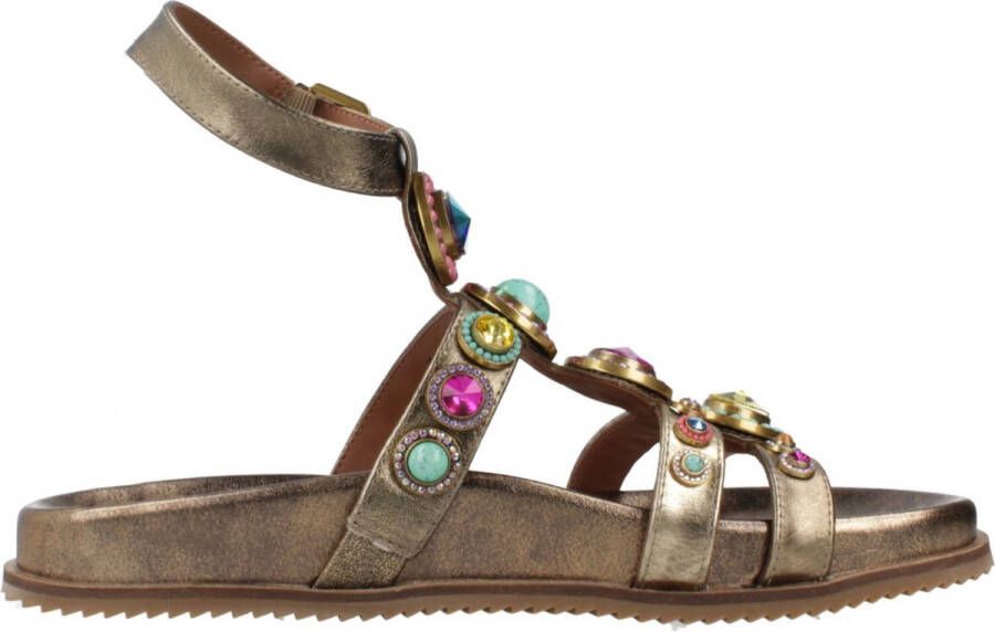 Kurt Geiger London OCTAVIA FLEXI GLADIATOR Goud