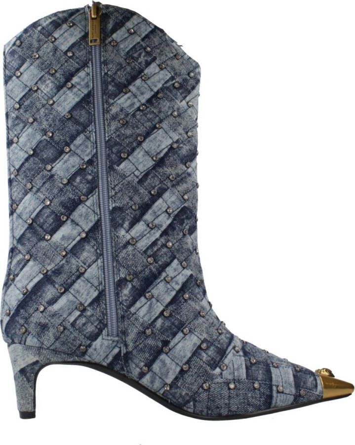 Kurt Geiger London Regent laarzen met kristallen Denim