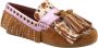 Kurt Geiger London Tassel Fringe Mocassins Dames Instappers Bruin - Thumbnail 2