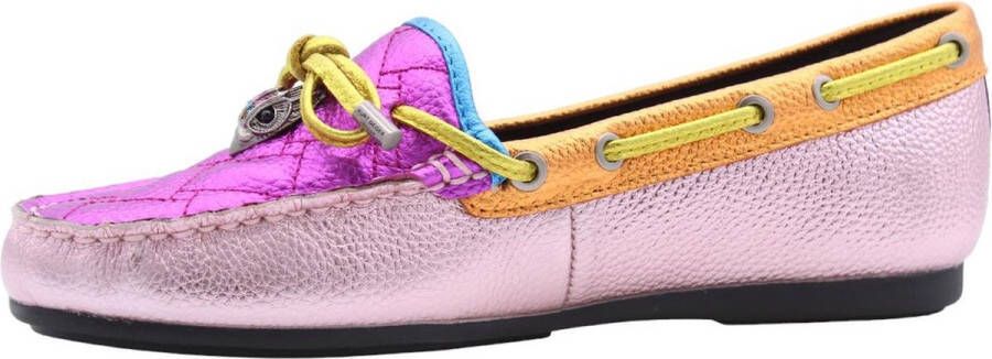 Kurt Geiger London Eagle Moccasin Mocassins Instappers Dames Roze - Foto 2