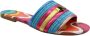 Kurt Geiger Kensington Flat Jewel slipper turqoise 40 - Thumbnail 2