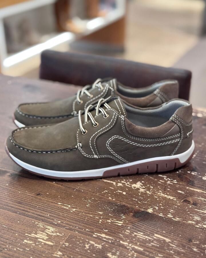 La Cuoieria 518 bootschoenen lever taupe