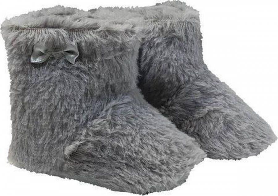 LA Petite COURONNE Babylaarzen Yeti Klittenband Grijs