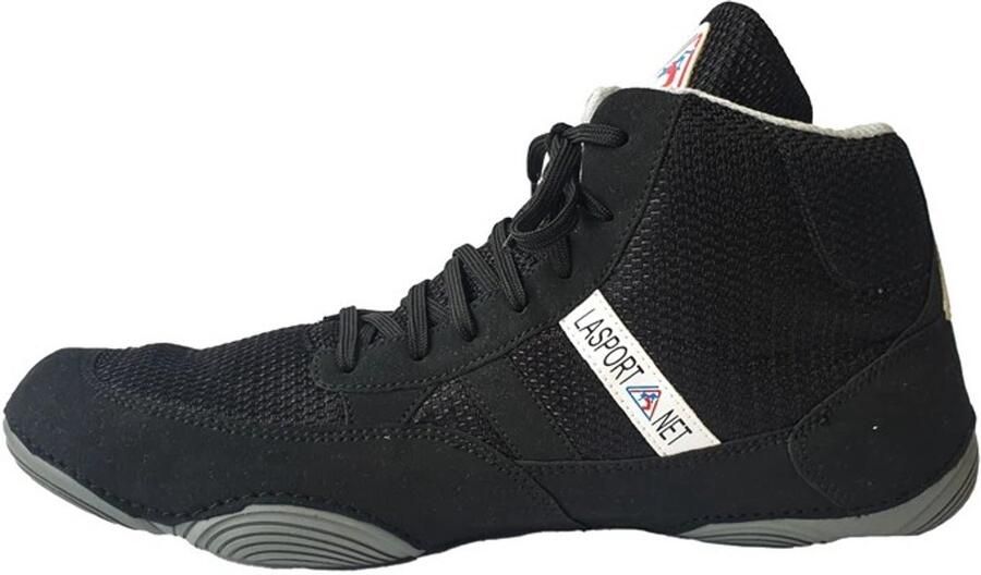 La Sport Serie Kinderen Worstelschoenen Zwart Lichtgewicht Antislipzool