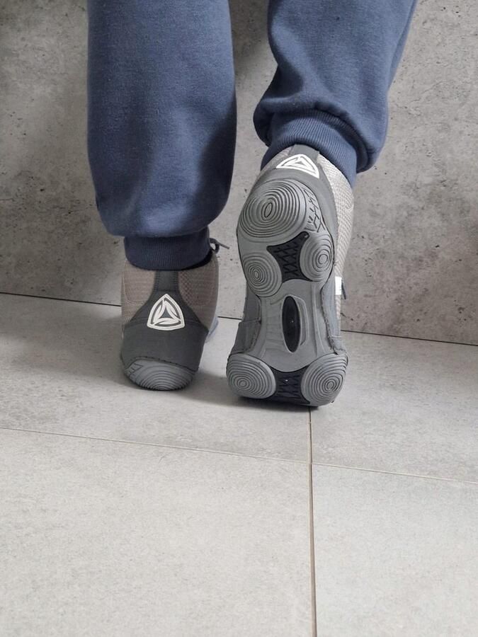 La Sport Stalschoenen Grijs Voor Kinderen