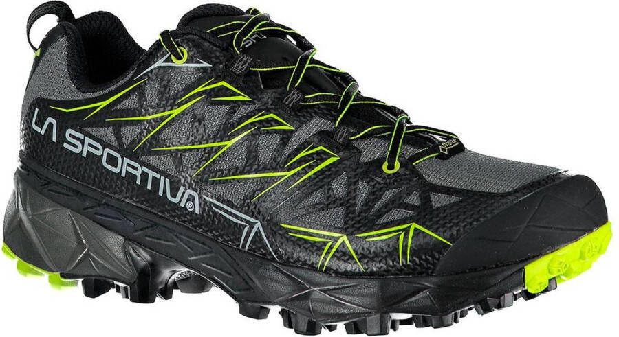 La sportiva M S Akyra GTX Hikingsko Carbon Apple Green Zwart Heren