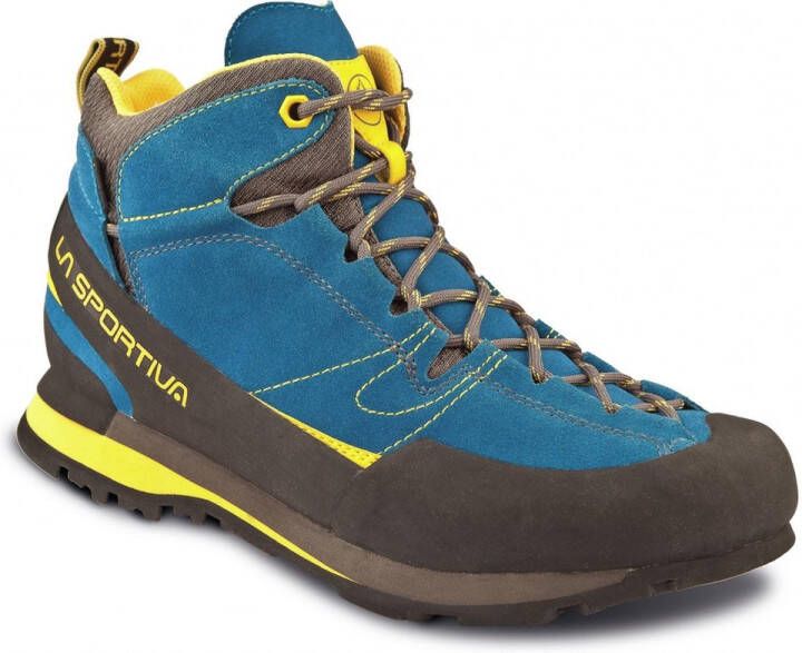 La Sportiva Boulder X Mid GTX Schoenen Heren grijs blauw