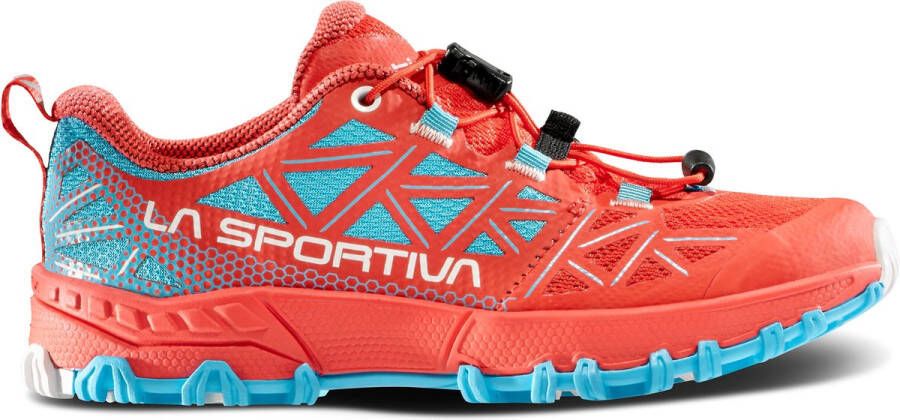 La sportiva Kid's Bushido II Trailrunningschoenen rood