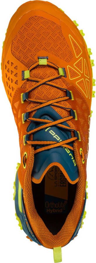 La Sportiva Bushido II Trailrunningschoenen Heren Hawaiian Sun Lime Punch