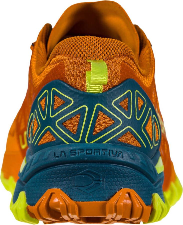 La Sportiva Bushido II Trailrunningschoenen Heren Hawaiian Sun Lime Punch