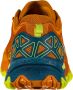 La Sportiva Bushido II Trailrunningschoenen Heren Hawaiian Sun Lime Punch - Thumbnail 5