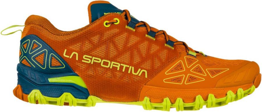 La Sportiva Bushido II Trailrunningschoenen Heren Hawaiian Sun Lime Punch