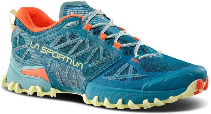 La sportiva Women's Bushido III Trailrunningschoenen turkoois