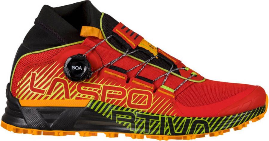 La Sportiva Cyklon Trailrunningschoenen Heren Sunset Lime Punch