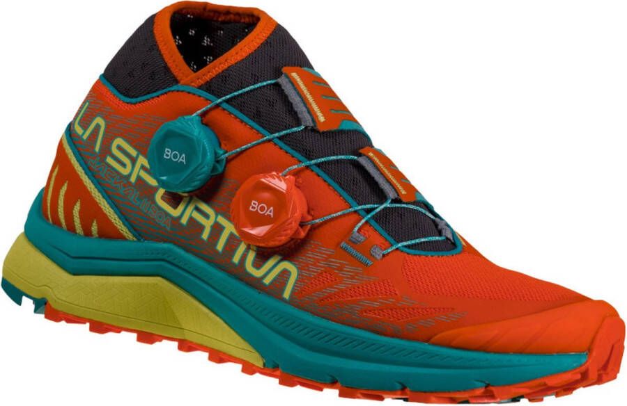 La Sportiva Jackal II Boa Trailrunningschoenen Dames Cherry Tomato Lagoon