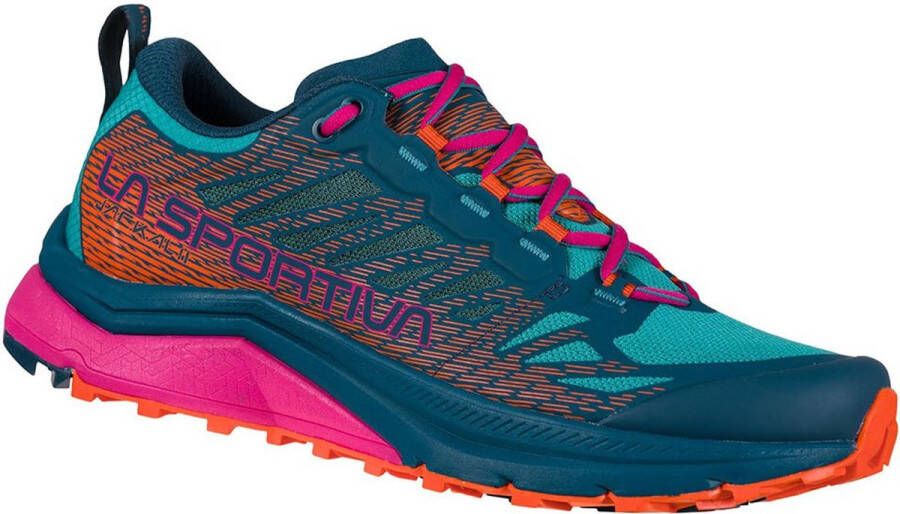 La Sportiva Jackal II Trailrunningschoenen Dames Storm Blue Lagoon