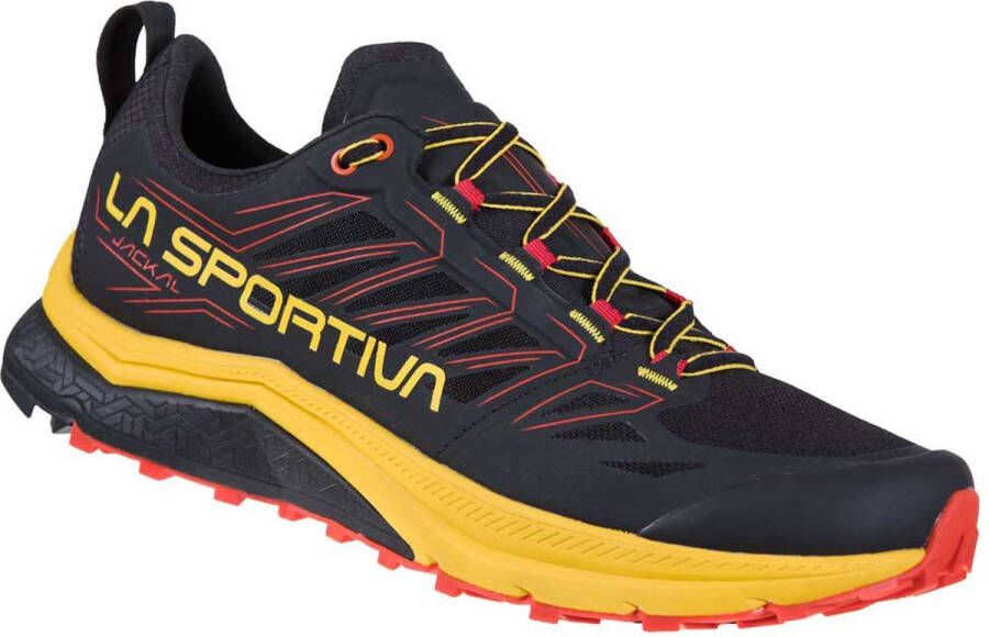 La Sportiva Jakhals Trail Running Schoenen Geel Zwart 1 2 Man