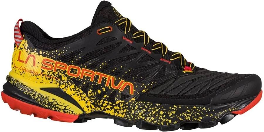 La Sportiva Akasha II Trailrunningschoenen Heren Black Yellow - Foto 4