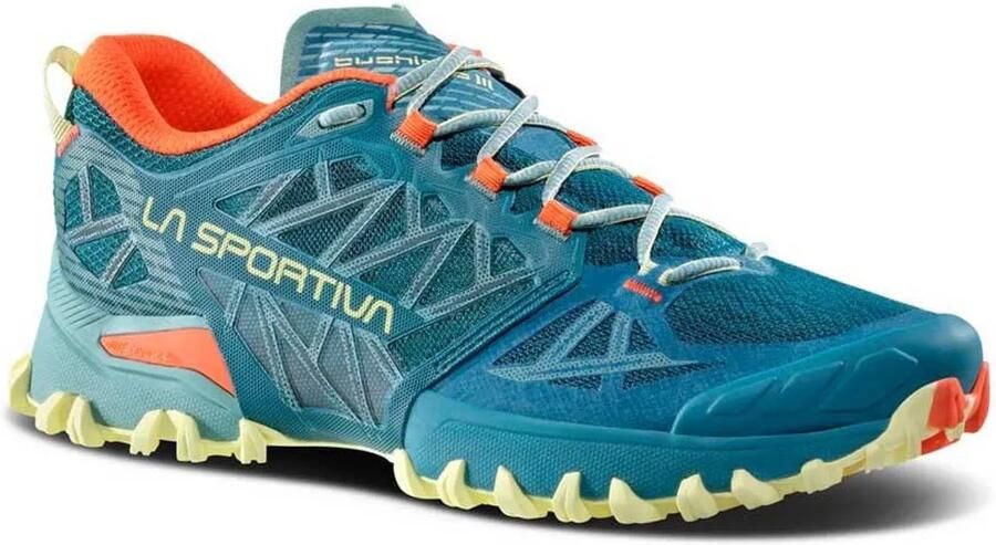 La sportiva Women's Bushido III Trailrunningschoenen turkoois