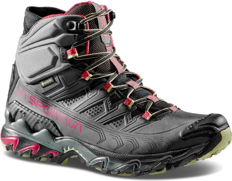 La sportiva 's Ultra Raptor II Mid Leather Wide GTX Wandelschoenen olijfgroen