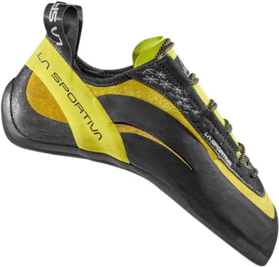 La sportiva Miura Klimschoenen zwart olijfgroen geel