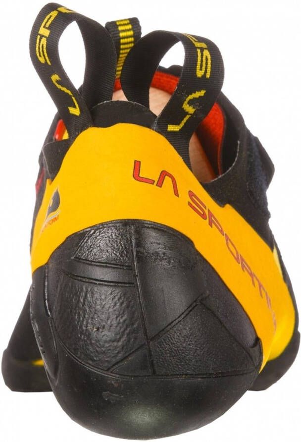 La sportiva Skwama Klimschoenen geel olijfgroen