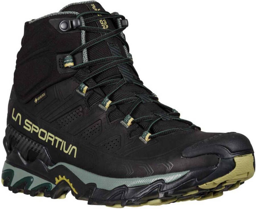 La Sportiva Ultra Raptor Ii Mid Leren Goretex-wandelschoenen Zwart Man