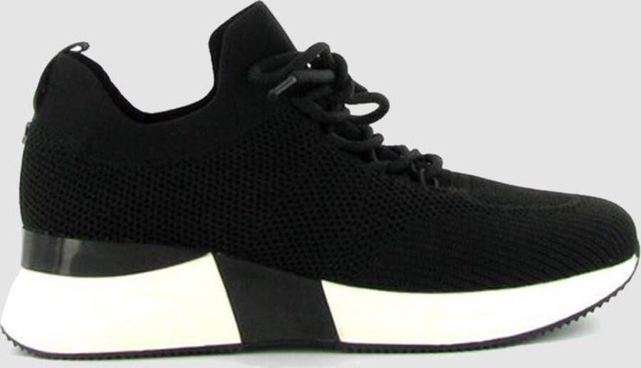 La Strada 1901762 Damestrainers 4501-zwart-gebreid