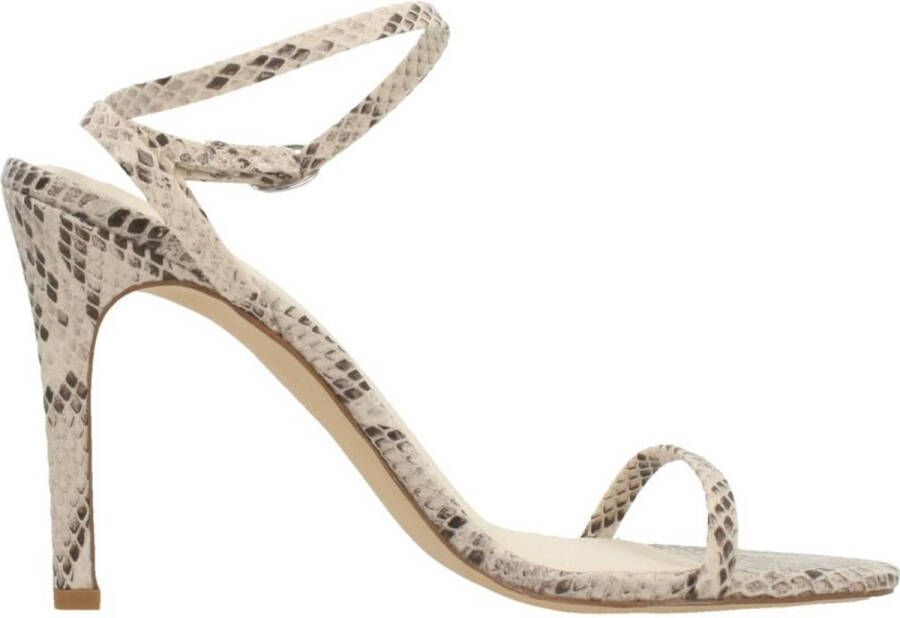 La strada High Heel Sandals Multicolor Black Yellow Dames