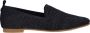 La Strada 2111884 D.Blauw Goud Knitted Loafer - Thumbnail 1