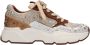 La Strada Sneaker beige mesh met steentjes dames - Thumbnail 1