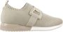 La Strada knitted slip-on sneakers beige zilver - Thumbnail 2
