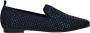 La Strada Blauwe loafer met steentjes dames - Thumbnail 1