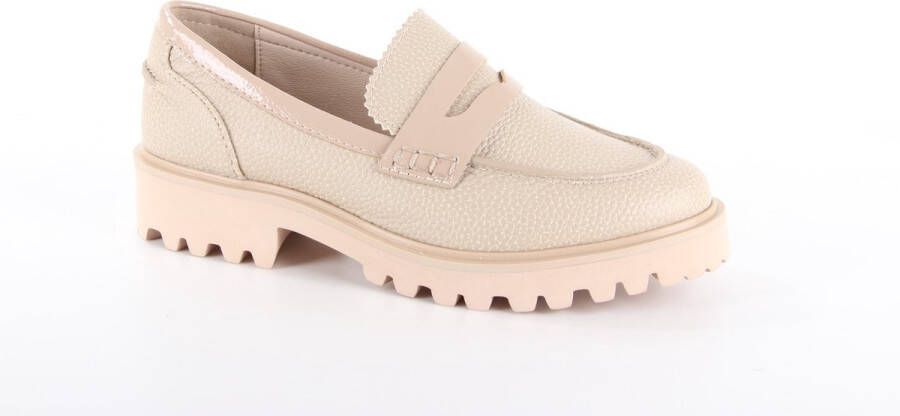 La Strada Chunky loafer beige dames