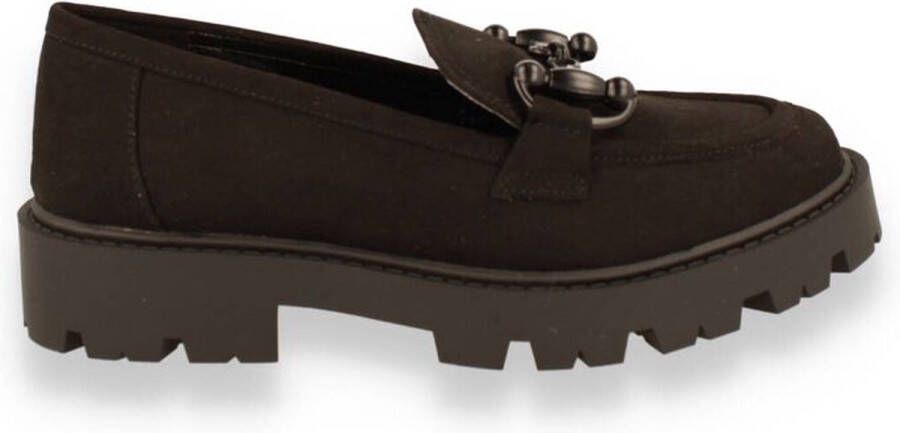 La Strada Dames Loafer Zwart