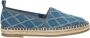 La Strada SmileFavorites Loafers & Espadrilles Blauw Stof - Thumbnail 5